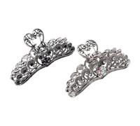 KOCKSHION 2pcs Vintage Rhinestone Hair Claw Clip Bird Wing Large Lightweight Metal Boho Hair Accessory for Women, Formal Occasions and Parties