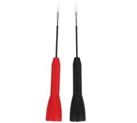 KOCKSHION 2pcs Wire Probe Test Leads Kit for Precise Circuit Testing with Copper and Stainless Steel Construction, Secure Connection Tool Suitable for Automotive and Electrical Testing
