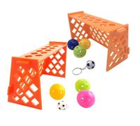 KOCKSHION 2sets Mini Parrot Football Training for Bird Intelligence Development Soccer Field Design for Parrots and Similar Birds Random Color Mental Stimulation and Physical Exercise