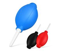 KOCKSHION 3 Pcs Small Squeeze Balls Pump Dust Cleaner Air Blower for Cameras and Displays, Multi-purpose Tpe Lens Cleaning Supplies with Gentle Cleaning Function for Home and Car Use