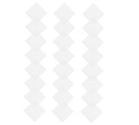 KOCKSHION 30 Pcs White Plastic Cross Stitch Canvas Sheets Smooth Surface and Lightweight Design, Square Mesh Canvas Pack for Sewing up Seams on Knit and Crochet Projects and Tapestry