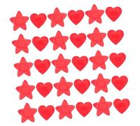 KOCKSHION 30pcs Self Adhesive Bandages Cute Cartoon Heart Star Shaped Plasters for Breathable Fabric Patches for Scrapes Cuts and Wounds Fun Wound Care