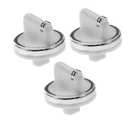 KOCKSHION 3pcs Control Knob for Gas Stove and Oven Easy Install Gas Range Replacement Knobs Fit for Home Kitchens and Camping Equipment