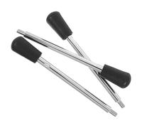 KOCKSHION 3Pcs M8 Threaded Clamping Handles Metal Handwheel Arm Handle Ergonomic Crank Knobs for Industrial Machine Accessories