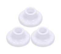 KOCKSHION 3pcs Printing Pen Storage Stand 3d Pen Base Plastic High-temperature Resistant Wear-resistant White Holder for 3d Printing Accessories