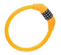 KOCKSHION 4-Digit Refrigerator Lock Safety Lock Round Combination Padlock Securely Latch Lightweight Steel PVC Abs for Home Appliances Doors Random Color