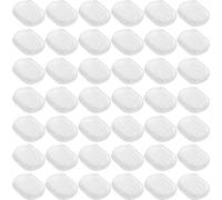 KOCKSHION 40pcs Clip on Earring Backs Earring Backs for Studs PVC Non-Slip Comfortable Material Prevents from Falling Not Hurting Ears Wear Everywhere for Designers