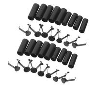 KOCKSHION 48pcs Zinc Alloy Shoelace Tips and Cord Locks for Hoodie String Replacement, Sweatpants Drawstring Ends with Non-damaging Surface and Fashion Decoration, Suitable for Activity Use