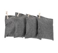 KOCKSHION 4PCS Bamboo Charcoal Air Purifying Bags Activated Charcoal Odor Absorber for Shoe Closet Deodorizers for Efficient Air Purification Spaces Compact Design for Travel