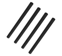 KOCKSHION 4pcs Graphite Electrode Rods Smooth Surface and High Conductivity, Cylindrical Carbon Rods for Electrochemical and Physical Experiments in Laboratory Use