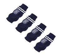KOCKSHION 4pcs Pet Leg Covers Dog Leg Warmer Cotton Elastic Fabric Does Not Make Pets Feel Tight Can Bite The Fabric 3.73x1.34x1.34in Outdoor