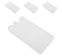 KOCKSHION 4pcs Reusable Ice Crystal Cooling Boxes for Air Conditioner Fan, High Cooling Efficiency Pe Ice Packs 200g Each, Portable for Lunch Boxes, Cooler Bags, Outdoor Events and Travel