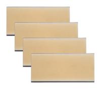 KOCKSHION 4pcs Welding Helmet Replacement Lens Glass with Anti-scratch Coating and Optimal Brightness for Weld Hood Protection Suitable for Individual Welders and Teams