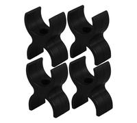 KOCKSHION 4pcs Wheelchair Seat Rail Guide Replacement Parts Support for Fit for Various Wheelchair Models Easy Installation Safety Enhancement