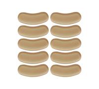 KOCKSHION 5 Pairs Brown Sponge High Heel Pads for Women, Self-Adhesive Cushion Inserts Prevent Foot and Help Shoes Fit Better, for High Heels Comfort and Protection