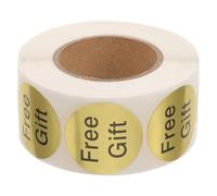 KOCKSHION 500 Pcs Adhesive Labels Sticker for Small Business Packaging, Golden Decorative Thank You Seal Sticker with Practical Adhesive Design, Simple Elegant Style