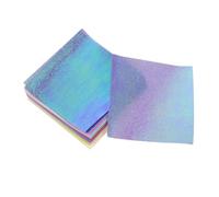 KOCKSHION 50Pcs Colorful Pearl Paper Origami Craft Square DIY Decorative Paper for Arts Scrapbooking and Folding Projects Easy to Use Safe Materials for Home Decor and Parties