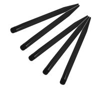 KOCKSHION 5pcs Black Plastic Stylus Pen for Interactive Whiteboard with Dual-tip Design and Precise Response, for Teaching and Painting on Infrared Technology Screen Devices