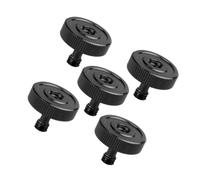 KOCKSHION 5pcs Camera Bracket Screws Thread Black Aluminium Alloy Mounting Fixing Screws for Tripod Monopod Light Stand Camera Holder Accessories