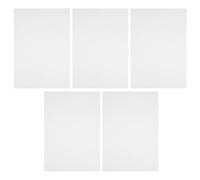 KOCKSHION 5pcs Magnetic Paper for Inkjet Printers White A4 Sheets Compatible with Printers, High Color Fidelity Soft Rubber Material for Fridge Magnets DIY and Classroom or Quick Exhibition