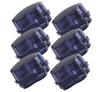 KOCKSHION 6pcs Boy Girl Stove Knob Translucent Safety Guard for Gas Knobs Compact Design Prevents Boy Girl Pets from Turning Fits Stoves High-Temperature Resistant
