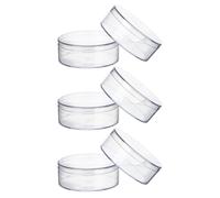 KOCKSHION 6pcs round Candy Boxes with Lid, Ps Material Treat Organizer Boxes for Jewelry and Mini Storage, for Drawer Organizers and Party Favors