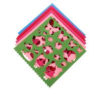 KOCKSHION 6pcs Wool Felting Molds DIY Craft Needle Felting Templates for Wool Applique Mold and Embroidery DIY for Felt Making Kits Adults and Simple Needle Felts Projects