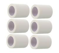 KOCKSHION 6rolls Tearable Non-Woven Tape Pressure Sensitive Adhesive Easy to Use for Medical Applications Flexible Stretchable for Comfort Per
