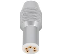 KOCKSHION 7.5mm Vinyl Player Headshell Connector with 5-pin 5-core Metal Adapter, Quick Installation and Noise Reduction for Repairing Old Decks and DIY Tonearm Upgrades