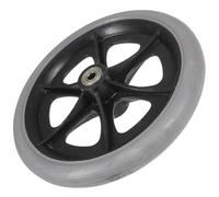 KOCKSHION 8 Inch Wheelchair Front Universal Solid Tire Wheel Replacement 8" Solid Front Wheel for Mobility Aids