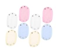 KOCKSHION 8pcs Baby Hoodie Extensions Large Muslin Cloths for Grow Extenders Bodysuit Extenders