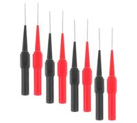 KOCKSHION 8pcs Piercing Test Probes Needle Circuit Tester Needles for Electrical Measurements Non-destructive Insulation Wire Probes Compatible with Multimeter Kits for Automotive