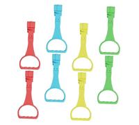 KOCKSHION 8pcs Sturdy Standing Safety Ring Pull Ring Walkers Born Essentials Pram Toy Walkers