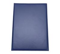 KOCKSHION A4 Blue Leather Certificate Protective Case with Padded Cover, Sturdy Diploma and Award Document Folder for Office and Home Use