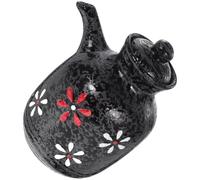 KOCKSHION Ceramic Soy Sauce Dispenser Bottle -term Sturdy Oil Bottle with Elegant Unique Design 180ml -term Sturdy Oil Bottle for Cooking Liquor and Olive Oil Use in Supermarket Or