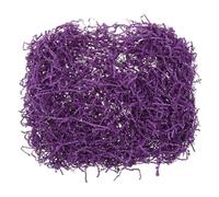 KOCKSHION Crinkle Paper Filler with Mess-free, Shock Absorption Features 200g for Gift Packaging Purple 1 Bag for Back to School Decor and Parent-student Interactive Gift Bag Projects