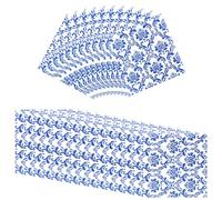 KOCKSHION Decorative Paper Napkins Safe and Delicate Reusable Napkins 80 Sheets with Printed Design Party Accessory for Dinner and Parties and Bridal Shower Supply
