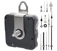 KOCKSHION DIY Clock Mechanism Mute Clock Movement Stable Working Performance Plastic Minimalist Design for Repairing and Replacement Craft Projects