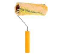 KOCKSHION Extended Reach Cotton Thread Paint Roller Brush for Rough Surfaces, Multifunctional Wall and Ceiling Painting Tool with Long Pile Roller for Exterior Walls and Ceilings