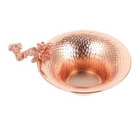KOCKSHION Filter Practical Blossom Residue Shape Heat-Resistant Funnel Chic Tea Strainer Copper Plum Design Accessories Tea