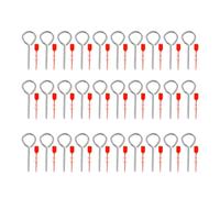 KOCKSHION Fire Extinguisher Replacement Lock Pins Set with Secure Hold and Rugged Build, Plastic Material Fire Equipment Pull Pins for Safety and Reliable Use in Industrial and Home Settings