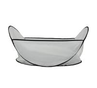 KOCKSHION Foldable Pet Shearing Bib Dog Hair Catcher Lightweight Grooming Apron for Easy Haircut Collection at Home and Travel Washable and Compact Pet Grooming Supplies