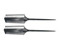 KOCKSHION Hair Dye Brush Two in One Design Hair Coloring Comb 2pcs Double Sided for Barbers and Students