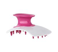 KOCKSHION Hair Scalp Brush Multi-Functional Silicone Shampoo and Massage Tool for Scalp Care Dandruff Control and Hair Growth for Wet Dry Use Red
