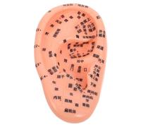 KOCKSHION Human Ear Simulation Model for Portable Acupuncture Practice Ergonomic Ear Acupoint Press Model for Self Massage Enhancing Wellness with Traditional Chinese Medicine Principles