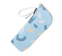 KOCKSHION Insulated Bottle Cooler Bag for Travel Large Capacity Thermal Tote Stylish Print Portable Milk Bottle Storage Sleeve for Breastmilk