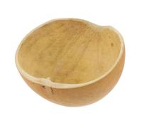 KOCKSHION Natural Gourd Water Spoon Large-Capacity Yellow Drinking Gourd Simple Design Sturdy Kitchen Water Scoop for Storing and Serving