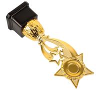 KOCKSHION Pentagram Shaped Mini Trophy for Plastic Award Trophy for Kindergarten School Competition Party Favor Encouraging Participation and Learning Reward