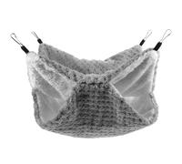 KOCKSHION Pet Hammock Bed Attractive Look Double-layer Flannel Comfortable and Sturdy Construction for Small Pets and Hamsters Suitable for Cage Or Other Places