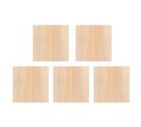 KOCKSHION Photo Synthetic Or for 5pcs, Unfinished Wooden Frames Craft Natural Simplicity Style with Material Beige Colour Suitable Clay Or Snow Mud Projects